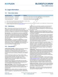 BLC8G27LS-245AVJ Datasheet Page 11