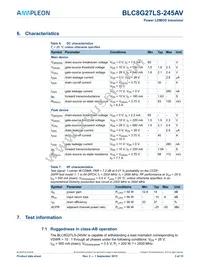 BLC8G27LS-245AVZ Datasheet Page 3