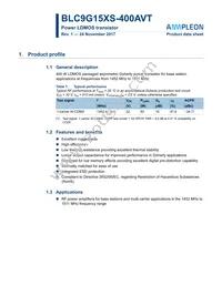 BLC9G15XS-400AVTZ Datasheet Cover