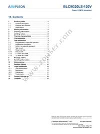 BLC9G20LS-120VZ Datasheet Page 15