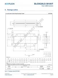 BLC9G20LS-361AVTZ Datasheet Page 9