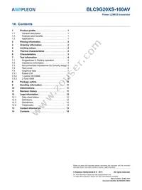 BLC9G20XS-160AVY Datasheet Page 14