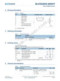 BLC9G20XS-400AVT Datasheet Page 2