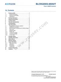 BLC9G20XS-400AVT Datasheet Page 17