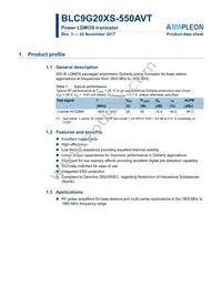 BLC9G20XS-550AVT Datasheet Cover