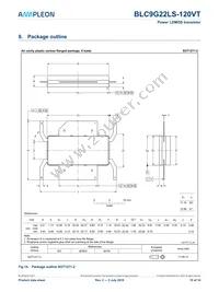 BLC9G22LS-120VTZ Datasheet Page 10