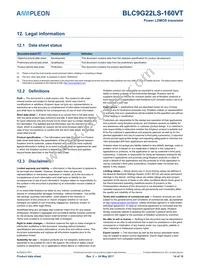 BLC9G22LS-160VTY Datasheet Page 14