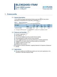 BLC9G24XS-170AVY Datasheet Cover
