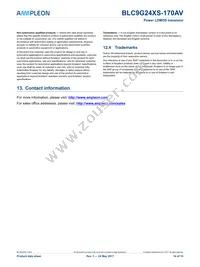 BLC9G24XS-170AVY Datasheet Page 14