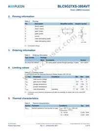 BLC9G27XS-380AVTY Datasheet Page 2