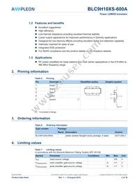 BLC9H10XS-600AZ Datasheet Page 2