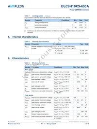 BLC9H10XS-600AZ Datasheet Page 3