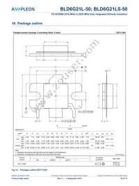 BLD6G21LS-50 Datasheet Page 10