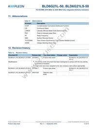 BLD6G21LS-50 Datasheet Page 12