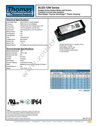 BLED12W-024-C0500 Datasheet Cover