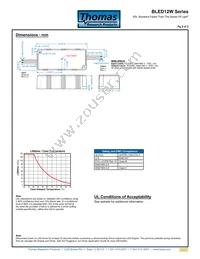 BLED12W-024-C0500 Datasheet Page 2