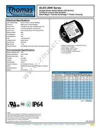BLED20W-040-C0500 Datasheet Cover