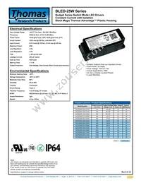 BLED25W-048-C0520 Datasheet Cover