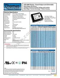 BLED40W-114-C0350 Datasheet Cover
