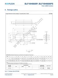 BLF10H6600PU Datasheet Page 13