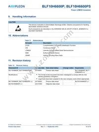 BLF10H6600PU Datasheet Page 15