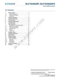 BLF10H6600PU Datasheet Page 18