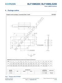 BLF10M6LS200U Datasheet Page 7