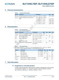 BLF13H9L750PU Datasheet Page 3