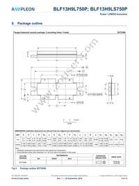 BLF13H9L750PU Datasheet Page 8