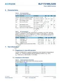 BLF1721M8LS200U Datasheet Page 3