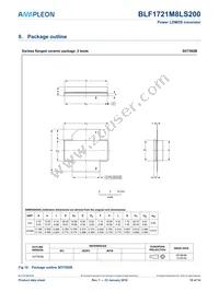 BLF1721M8LS200U Datasheet Page 10