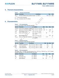 BLF174XRS Datasheet Page 3