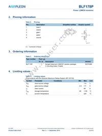 BLF178P Datasheet Page 2