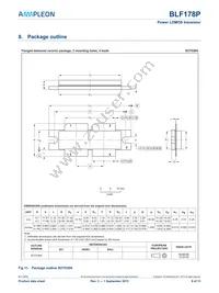 BLF178P Datasheet Page 9