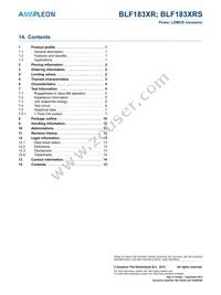 BLF183XRSU Datasheet Page 15