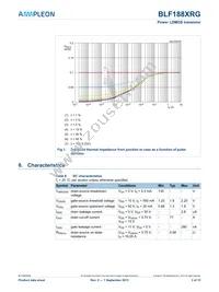 BLF188XRGJ Datasheet Page 3