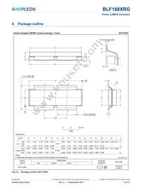 BLF188XRGJ Datasheet Page 9