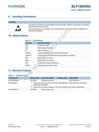 BLF188XRGJ Datasheet Page 10