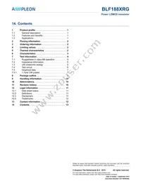 BLF188XRGJ Datasheet Page 13