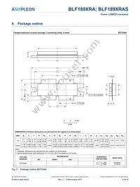 BLF189XRASU Datasheet Page 9