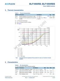 BLF189XRBSU Datasheet Page 3