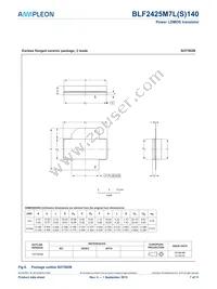 BLF2425M7LS140 Datasheet Page 7