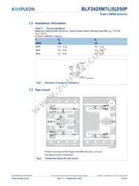 BLF2425M7LS250P:11 Datasheet Page 4