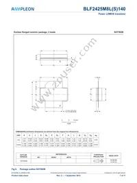 BLF2425M8LS140J Datasheet Page 7