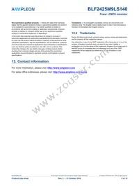 BLF2425M9LS140J Datasheet Page 9