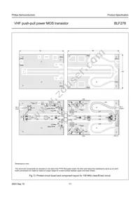 BLF278/01 Datasheet Page 11