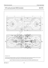 BLF278/01 Datasheet Page 18