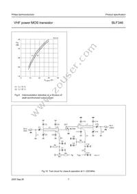 BLF346 Datasheet Page 7