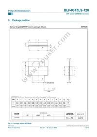 BLF4G10LS-120 Datasheet Page 9