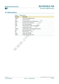 BLF4G10LS-120 Datasheet Page 10
